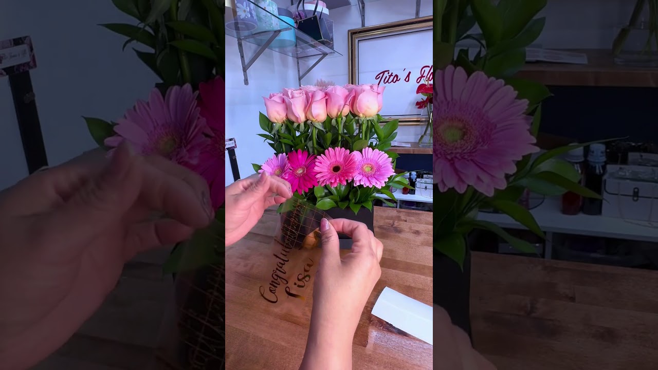 &ldquo;Un hermoso arreglo para alegrar el coraz&oacute;n 💐 | Titos Flowers #arreglosflorales #tutorial #parati