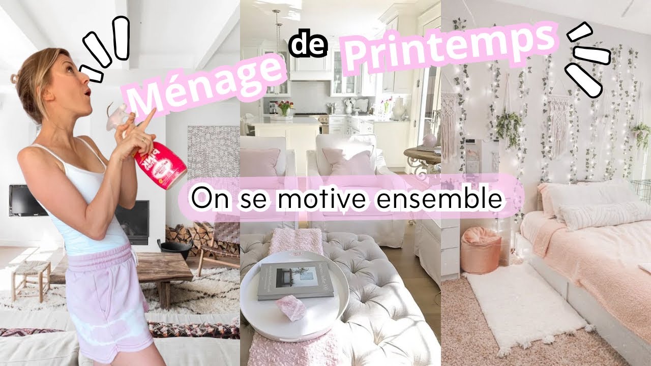 MÉNAGE DE PRINTEMPS | Gros nettoyage & recette healthy et facile