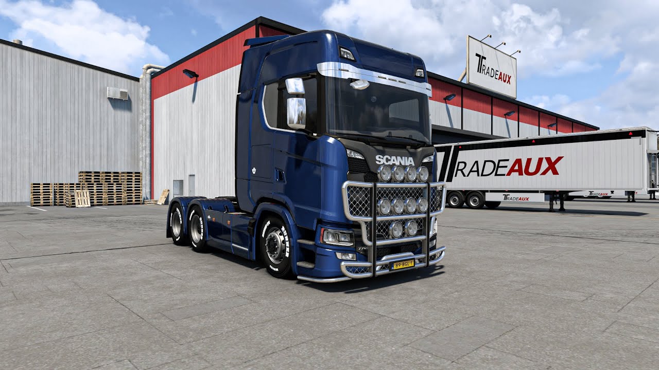 Scania V8 Beast | 770S | Driving | Ultra Realistic Graphics | 1080p 60FPS | ETS 2 1.57 Gameplay