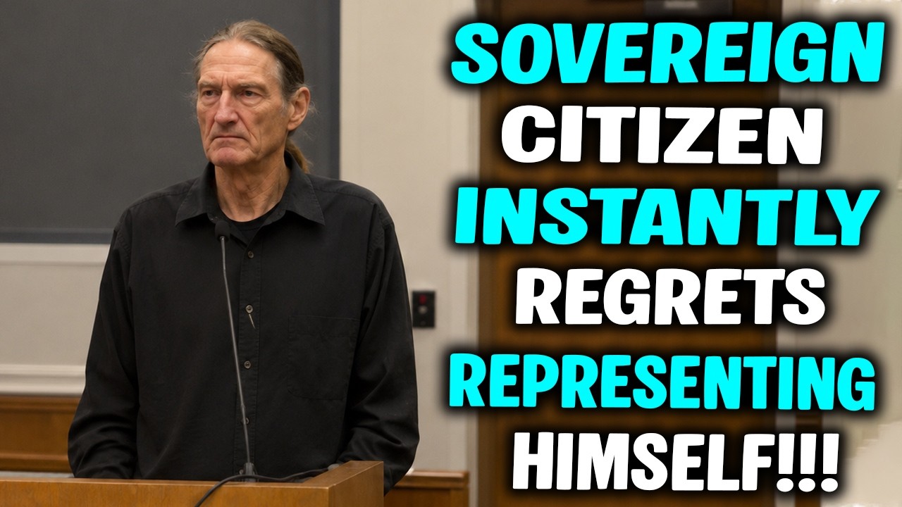 HE'S BACK! Sovereign Citizen INSTANTLY Regrets Representing Himself!  | Pro Se FAIL