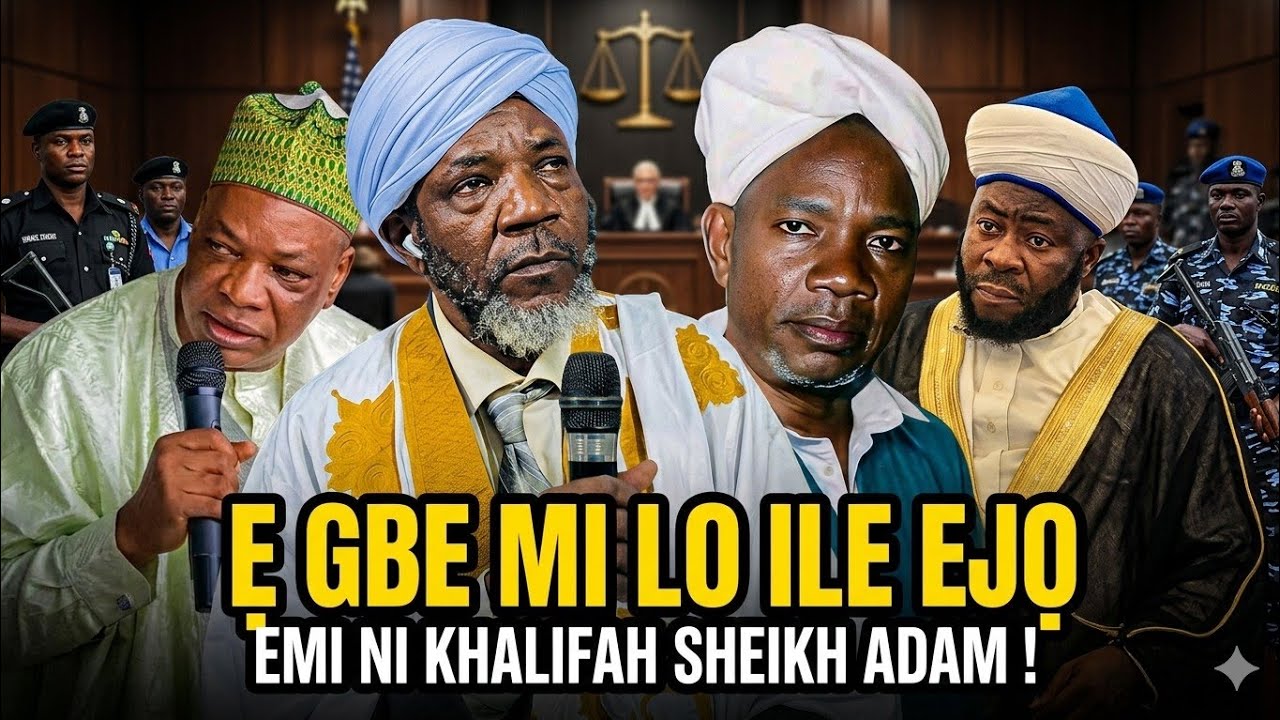 Take Me To Court: Sheikh Thaoban Declares Himself Khalifah of Sheikh Adam Al-Iloriy