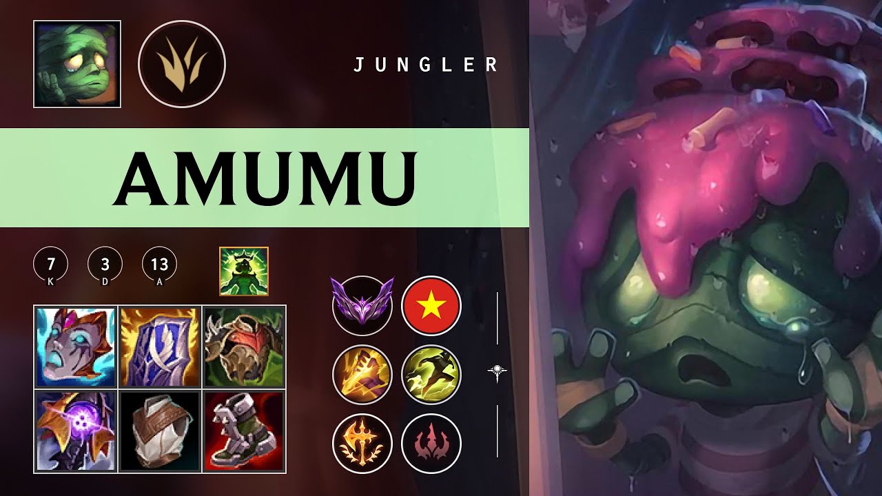 Amumu Jungle vs Lee Sin - VN Master Patch 26.02