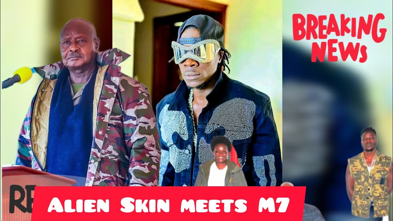 @alienskinug1 meets @YoweriKMuseveni. Yiino diiru jebakutudde!!