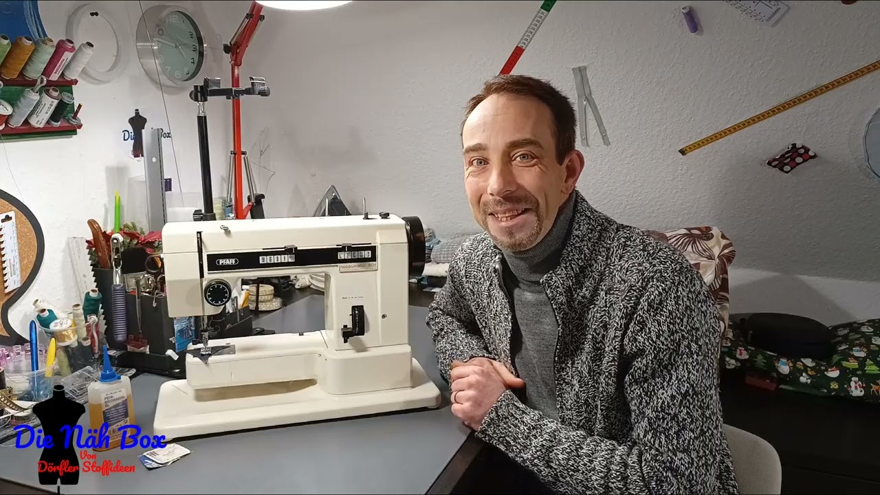 Anleitung Teil.1 Nähmaschine Pfaff Hobbymatic 801 und  die Pfaff Tiptronic 1069