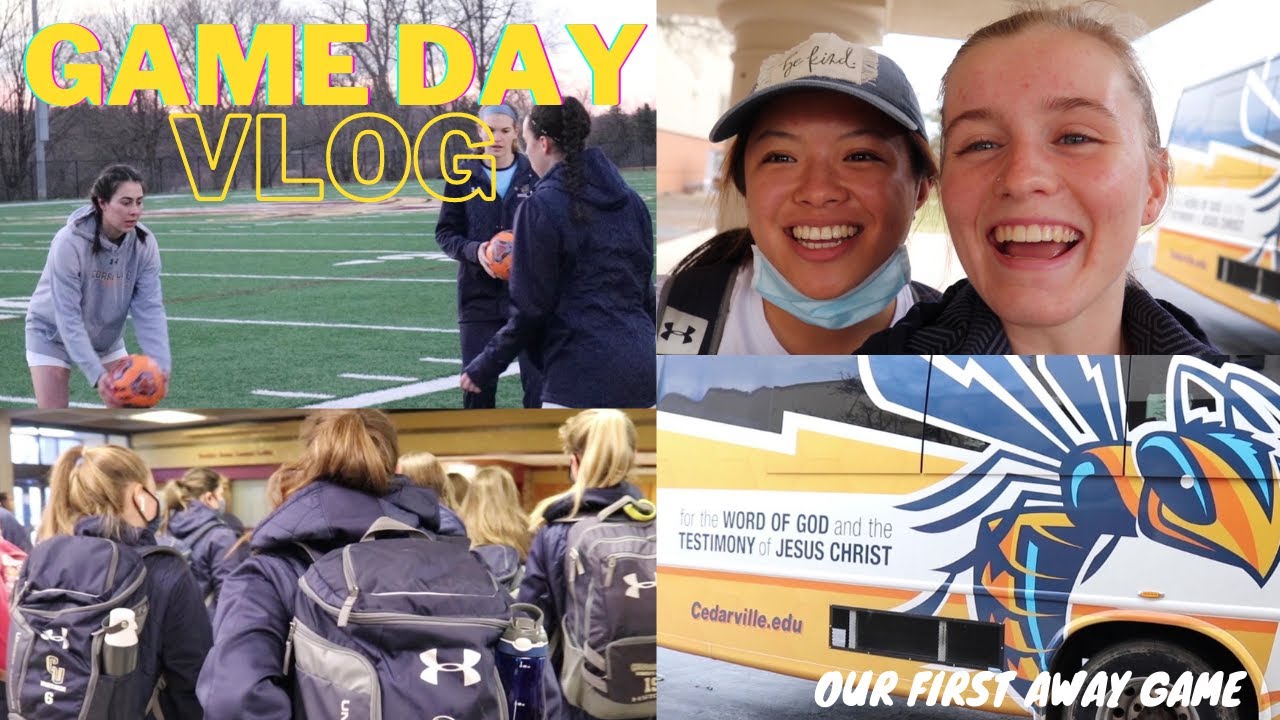 GAME DAY VLOG | Our First Away Game | Cedarville University Soccer