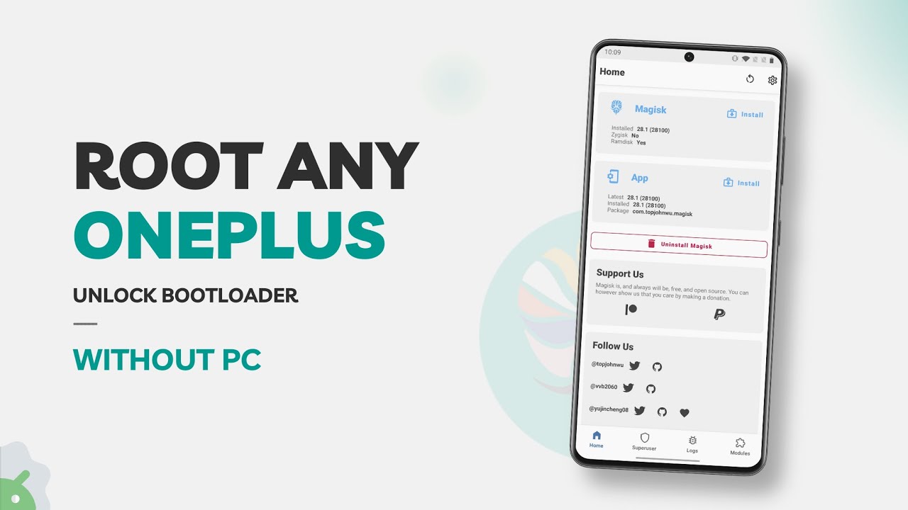 Как получить root-права на любом телефоне OnePlus без ПК | Разблокируйте загрузчик и получите roo...