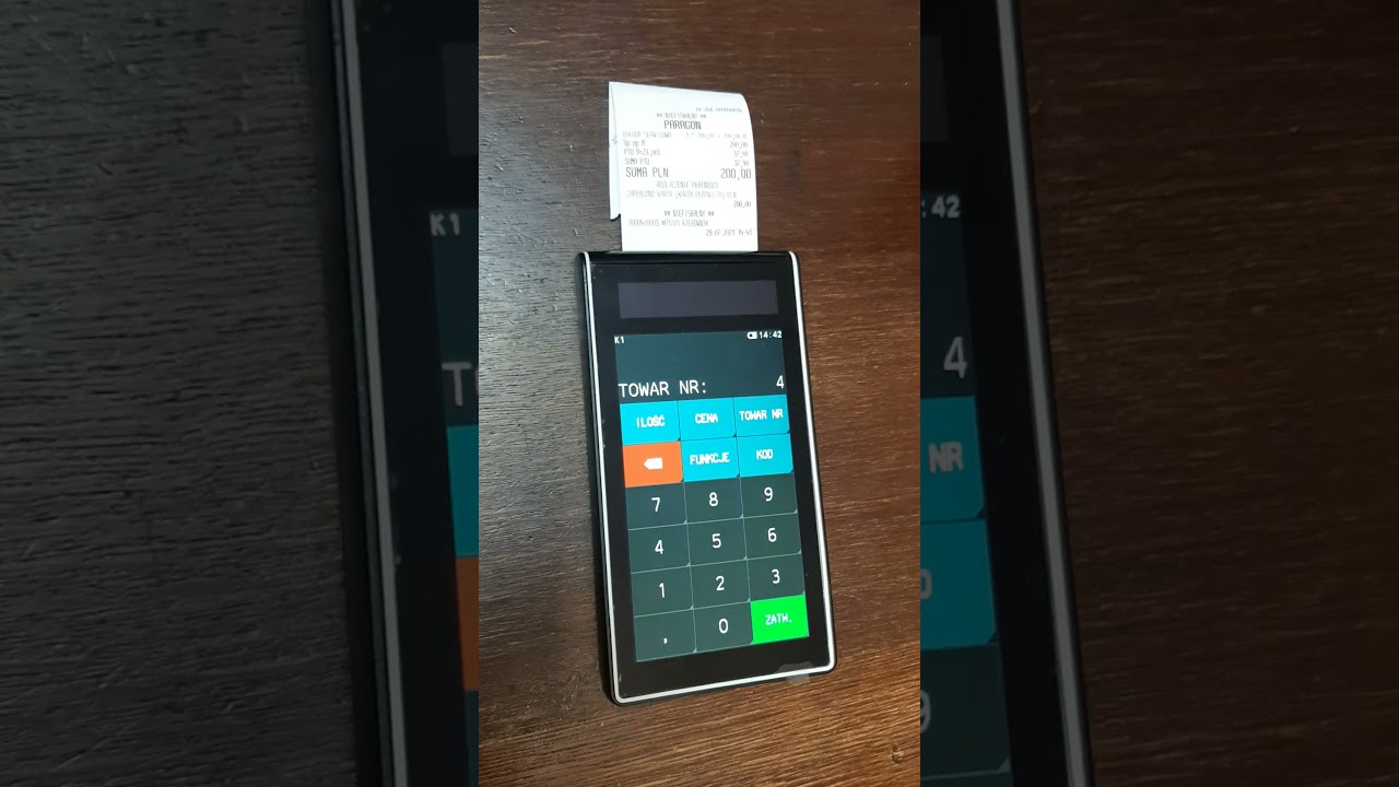 kasa fiskalna Elzab K1 prezentacja