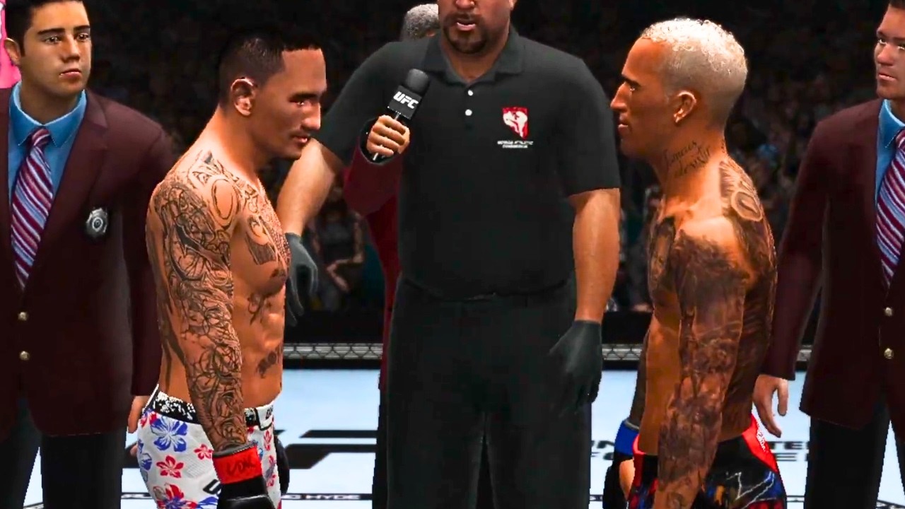 Max Holloway vs Charles Oliveira FULL FIGHT | UFC Undisputed Forever AI Simulation Gameplay