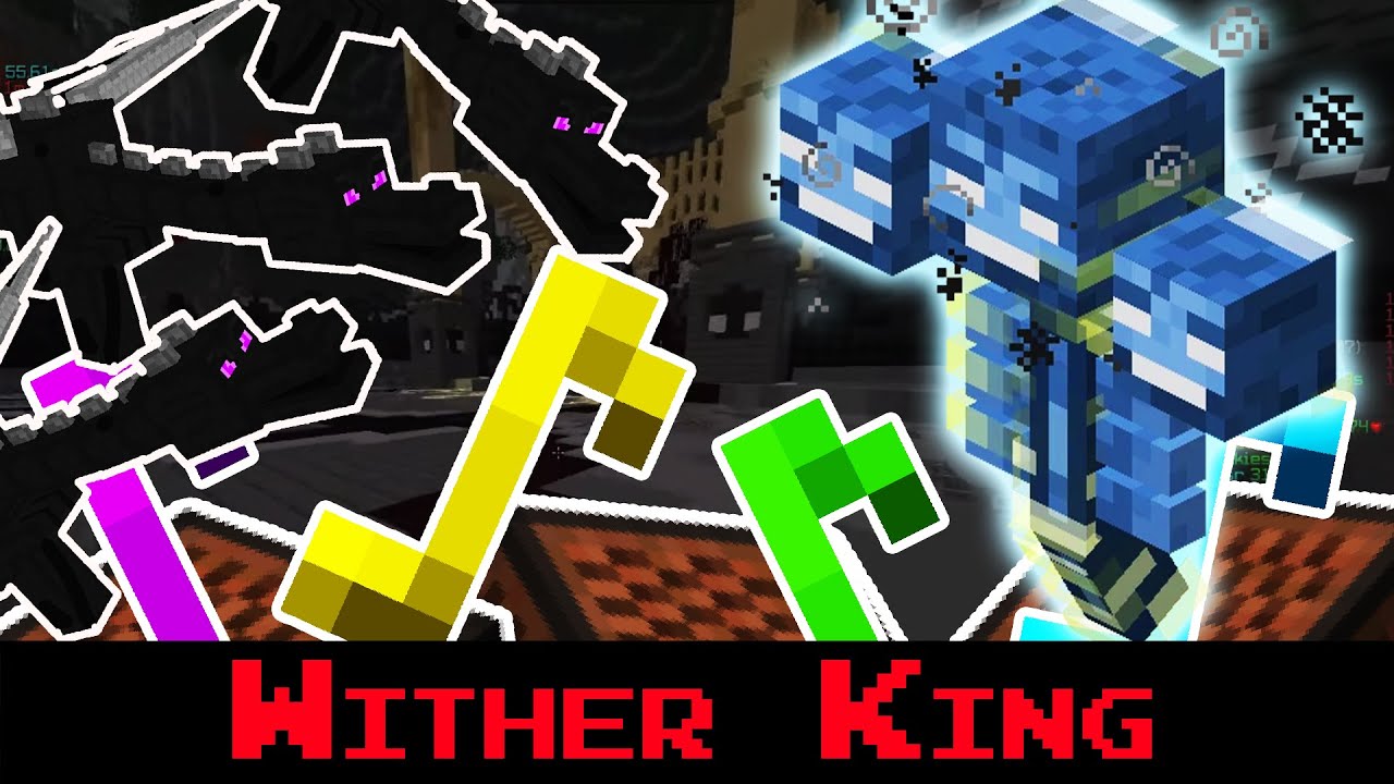 【Note Block】 Hypixel Skyblock OST | The Wither King (Boss Theme 4)