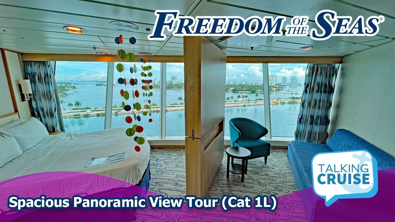 Freedom of the Seas | Просторный панорамный тур с видом на океан (катер 1L)