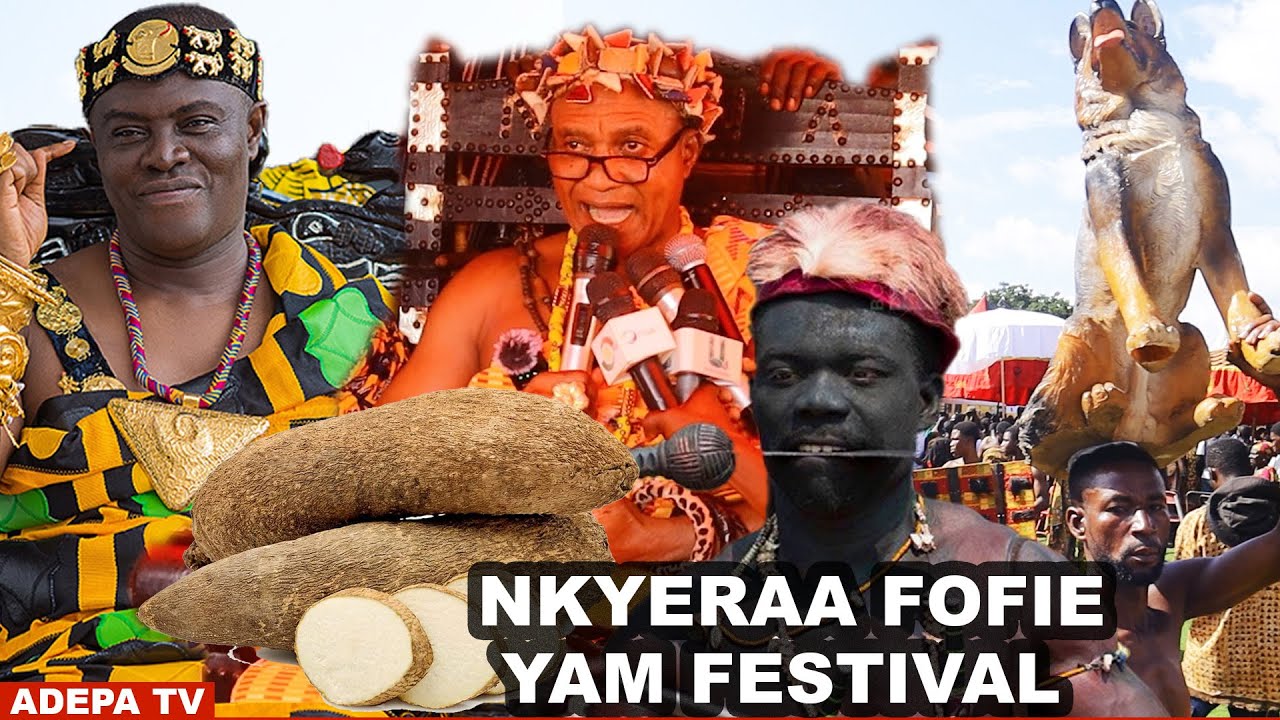 Full Video Nkyeraa, Yam Festival Dormaahene Aseidu Nketia And Other Storm Nkyeraa