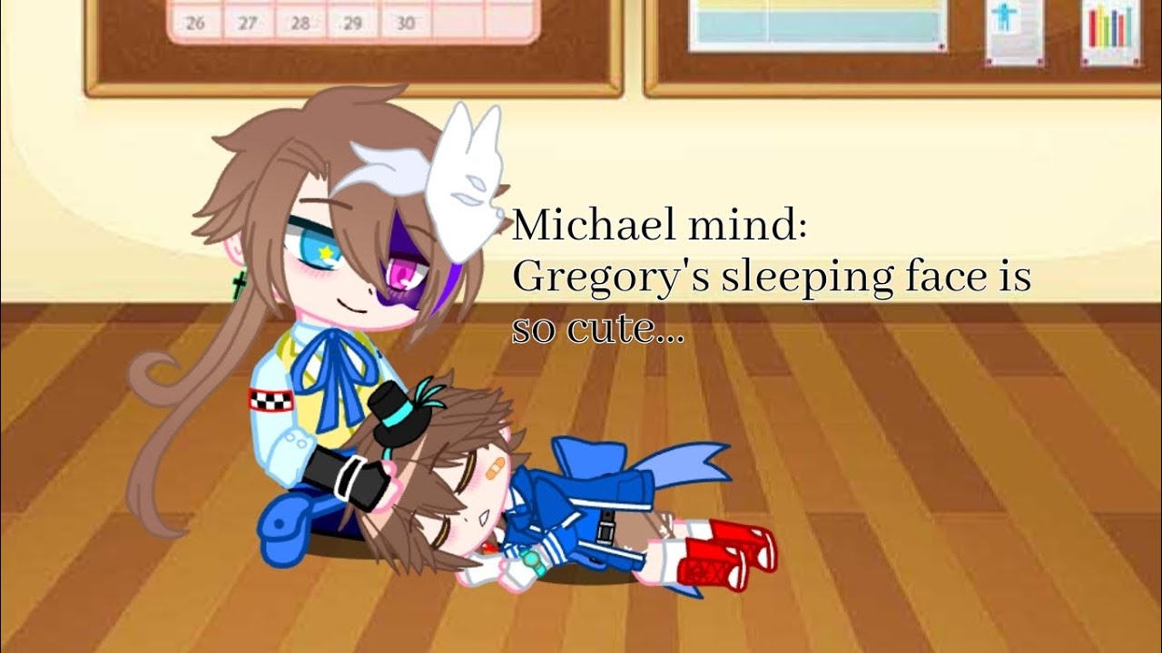 ⭐Michael and Gregory stuck in a room for 12hours || FNAF || Glammike AU || Gachaclub ||1/1 ||