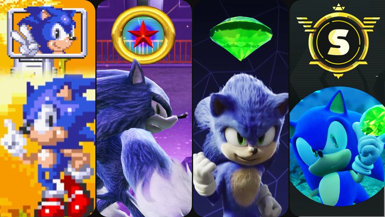 *ALL* Sonic's victory poses animations 1991-2025