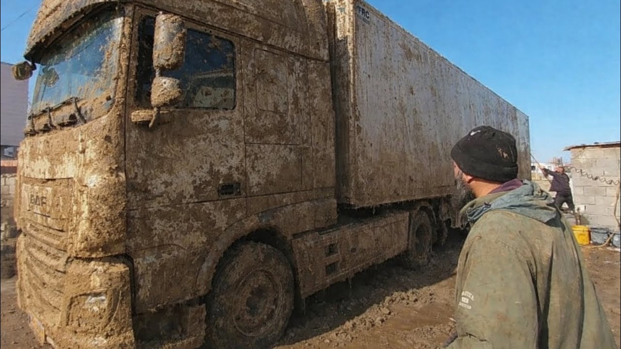 A Perfect White Truck Destroyed by Mud in Just One Day 😱💥