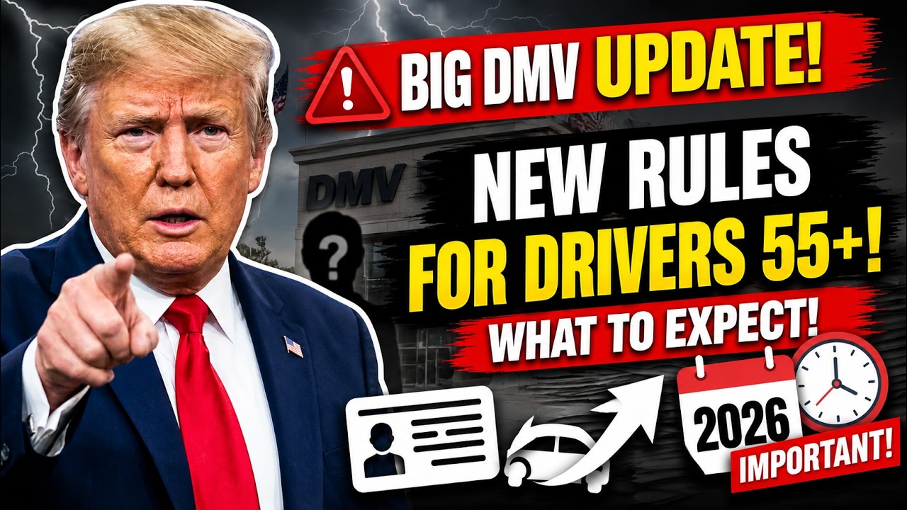 Продление водительских прав для пожилых людей в 2026 году: новые правила DMV, о которых должен зн...