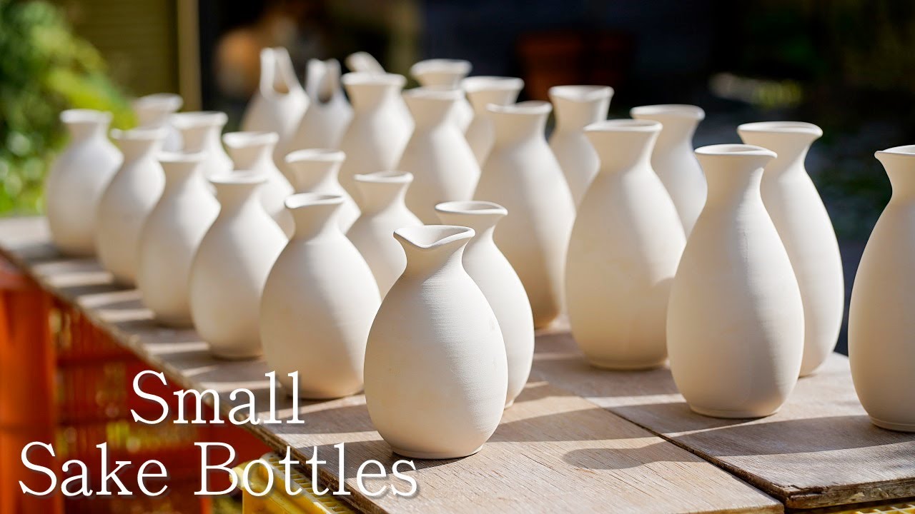 【Pottery】Make a small sake bottles