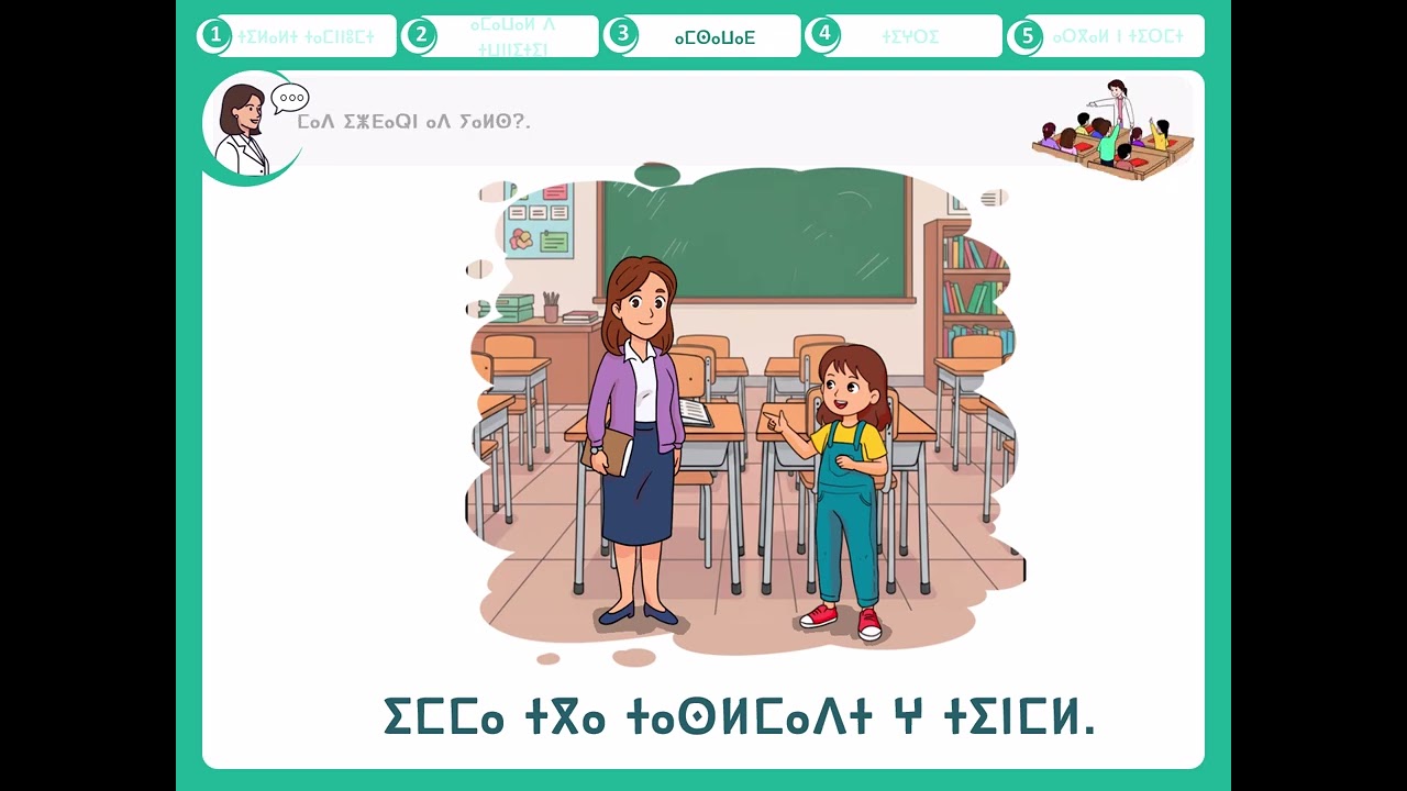ⴰⵙⵢⴰⴼⵓ ⵏ ⵓⵎⵙⴰⵡⴰⵍ ⵜⵉⴽⵍⵉ 1 ⴰⵙⴰⴽⴰ 1استغلال حوار المرحلة 1 المسار 1