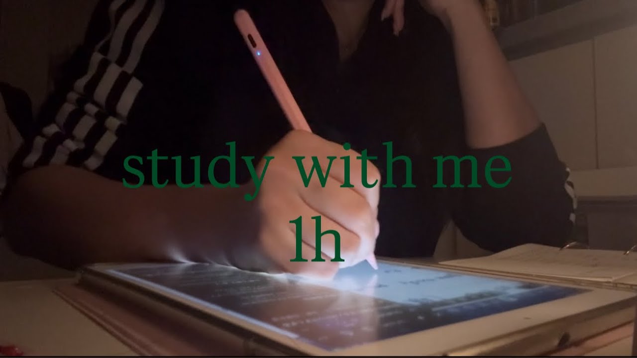 -韓国正規留学生-studywithme 1月ももう中旬🎍bgmなし！1h