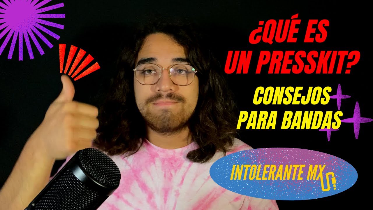 ¿QUÉ ES UN PRESSKIT? | CONSEJOS PARA BANDAS | INTOLERANTE MX | @angeljmcfly