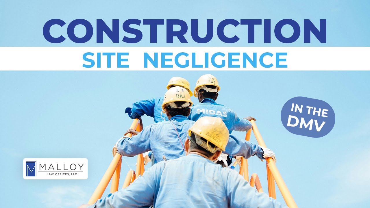 Construction Site Negligence In The DMV