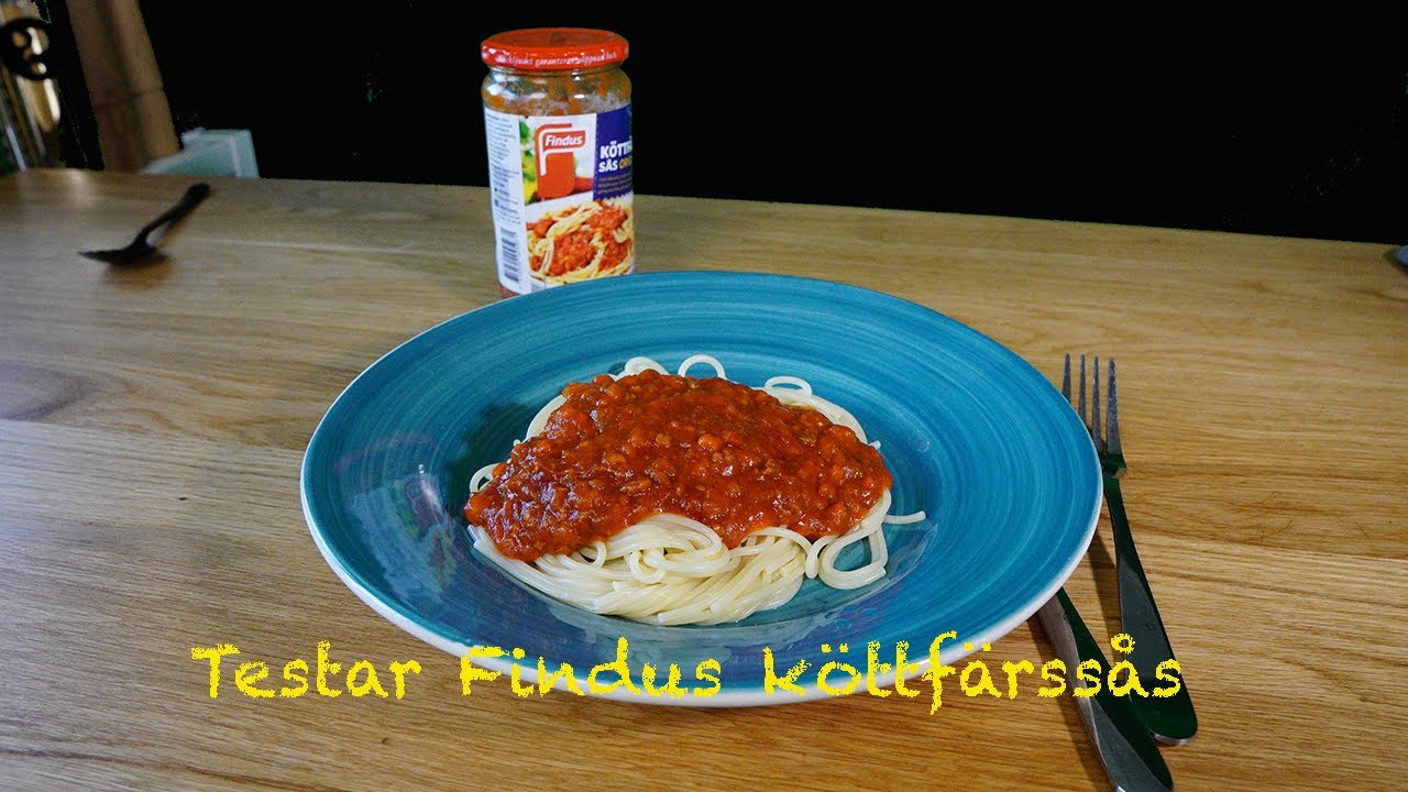 Testar Findus köttfärsås | på begäran | Smakar den barnmat? | Hel & Halvfabrikat