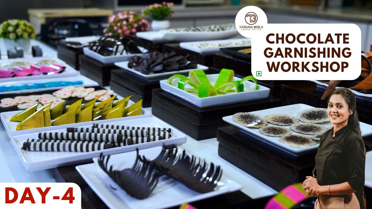 Chocolate Garnishing Workshop | Day 4 | Chef Taruna Birla
