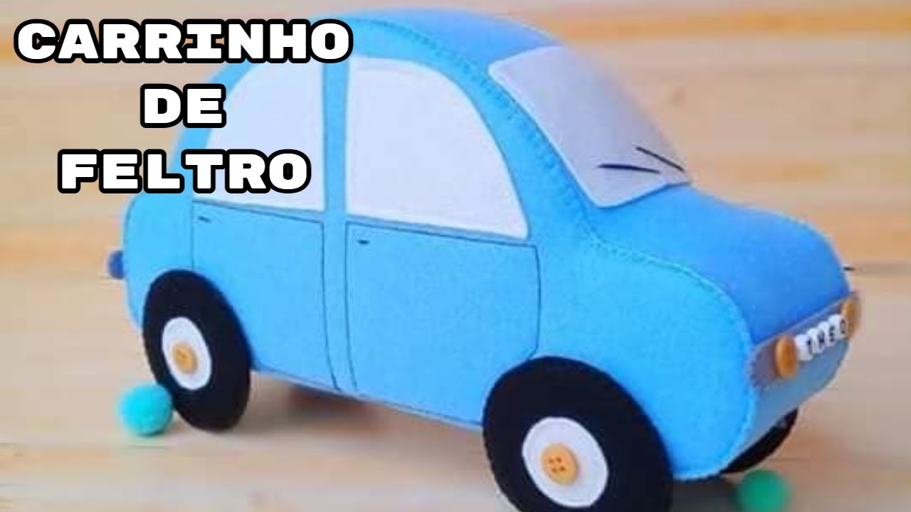Peso de porta carrinho em feltro #feltro