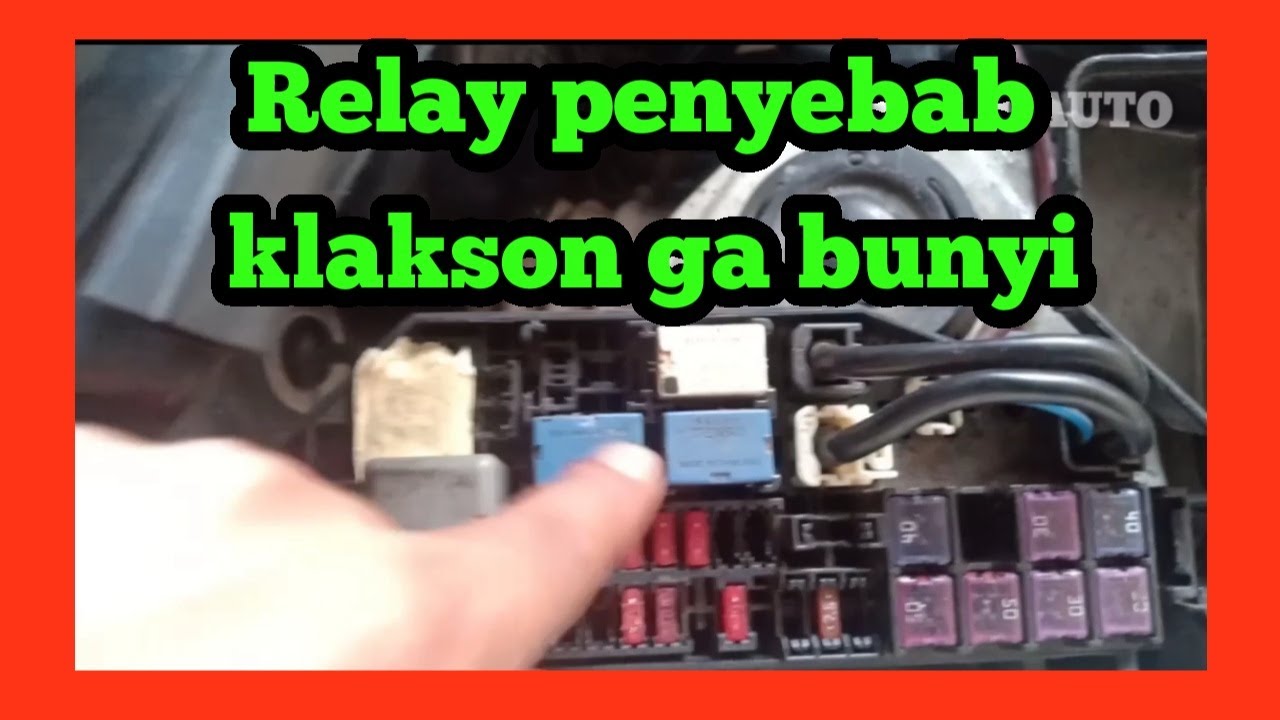 Ternyata Relay ini penyebab klakson ga bunyi || Avanza Xenia