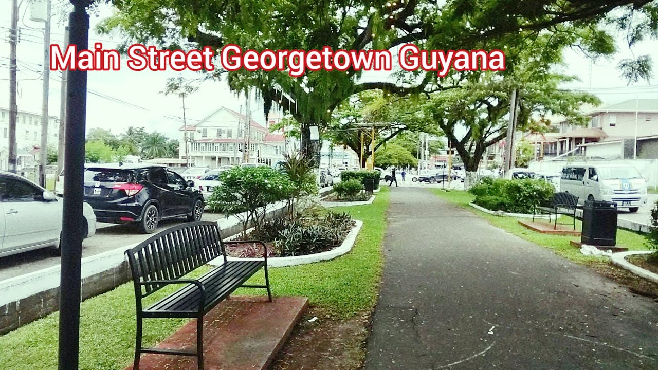 Main Street Georgetown Guyana ||Clint Andre Vlogs.  #realstreets #guyana