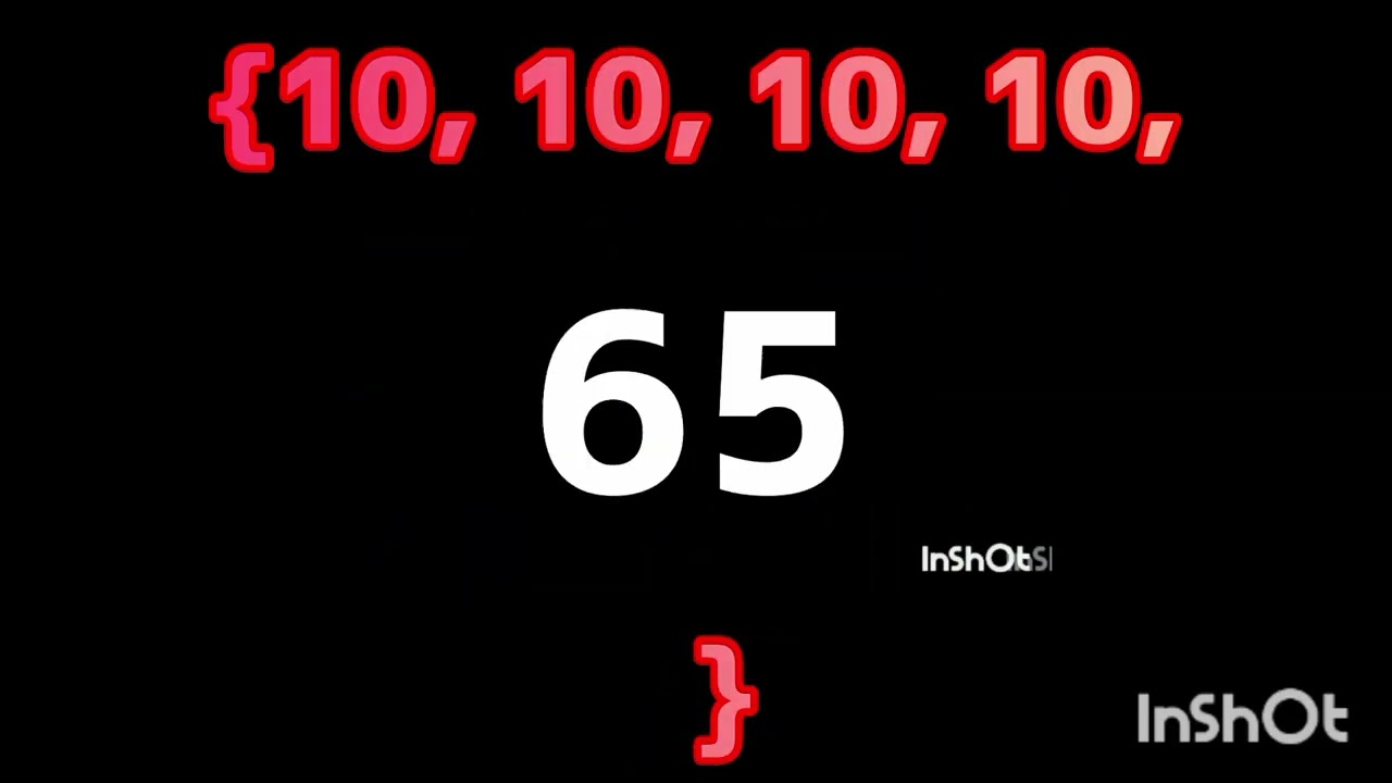 Numbers 0 to Infinity with ∞ sounds v2 s1p1