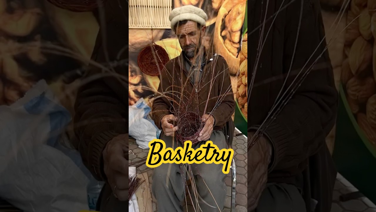 Traditional Basket Weaving at Lok Mela 2024 | Handicraft from Gilgit Baltistan | Lok Virsa Islamabad