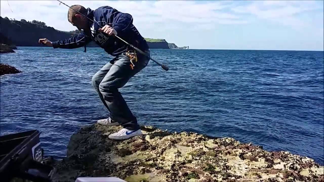 LRF fishing around ballycastle shore marks