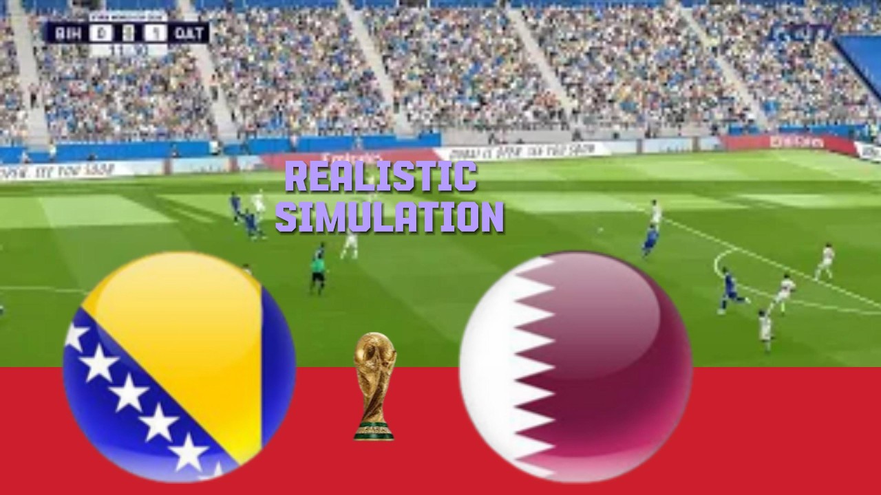 БОСНИЯ И ГЕРЦЕГОВИНА против КАТАРА | Симуляция Чемпионата мира 2026 | PES 2021