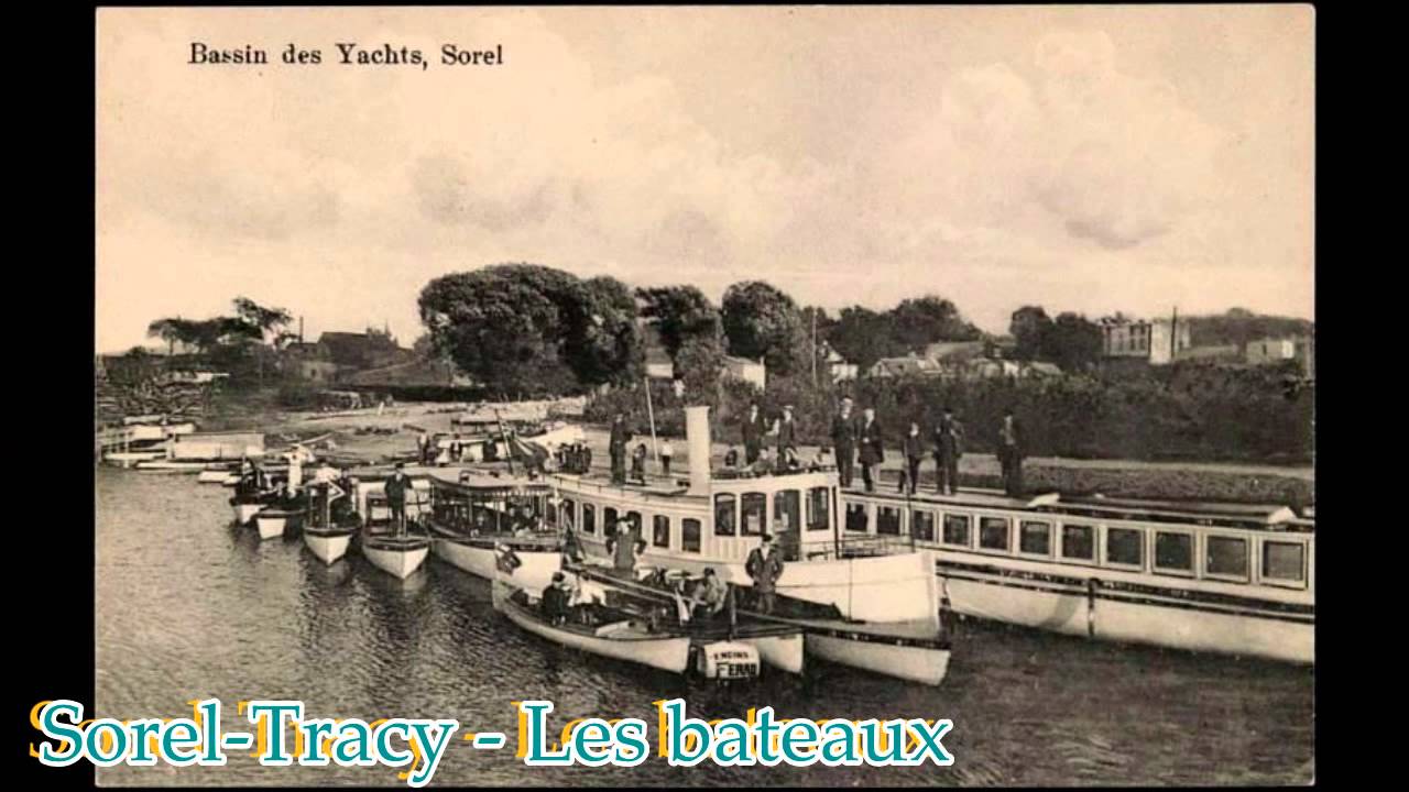 L'histoire en images - Sorel-Tracy -  Les Bateaux sur LaRPV.tv