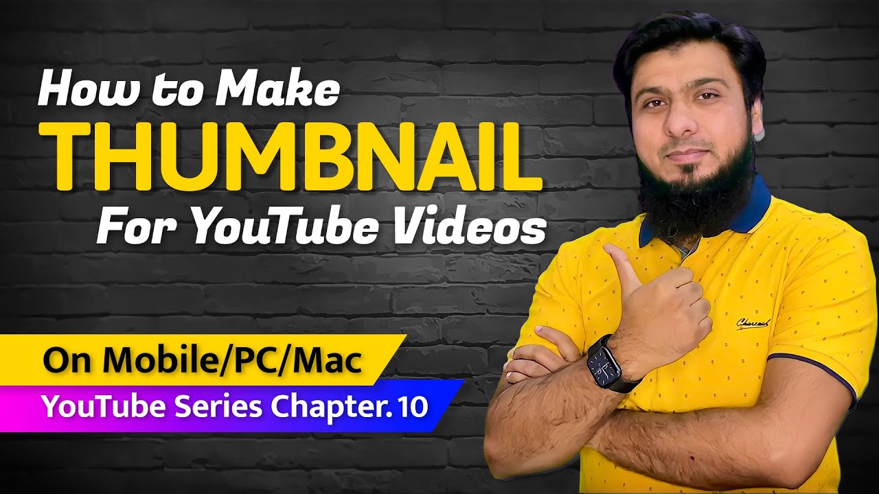 How to Make Thumbnail for Youtube Videos in Mobile & PC 2022