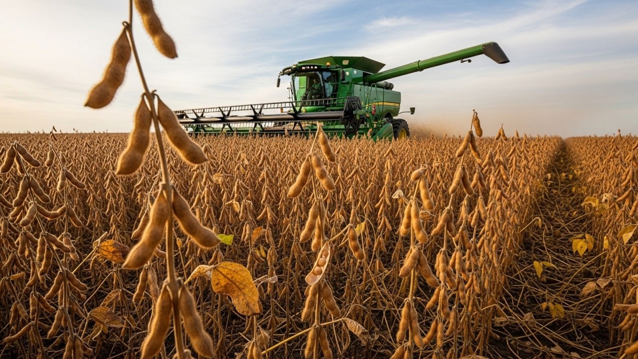 US Soybean Production Explained  From Field to Harvest | Agricultural Secrets