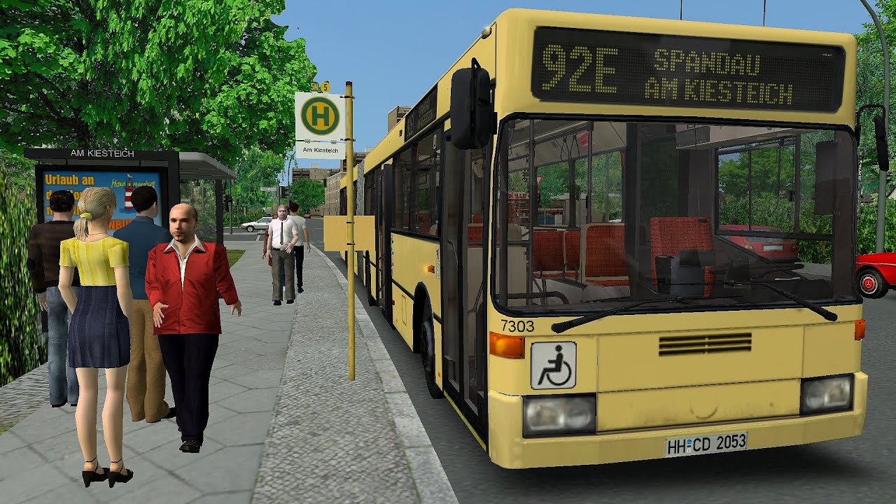Omsi 2 Addon Berlin-Spandau 1988 - Route 92E Galen - Im Spektfeid (PC)