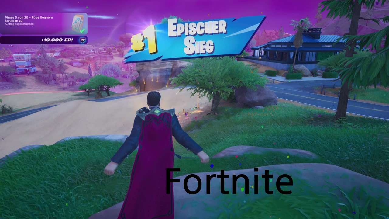 Ich hole einen epischen sieg in Fortnite