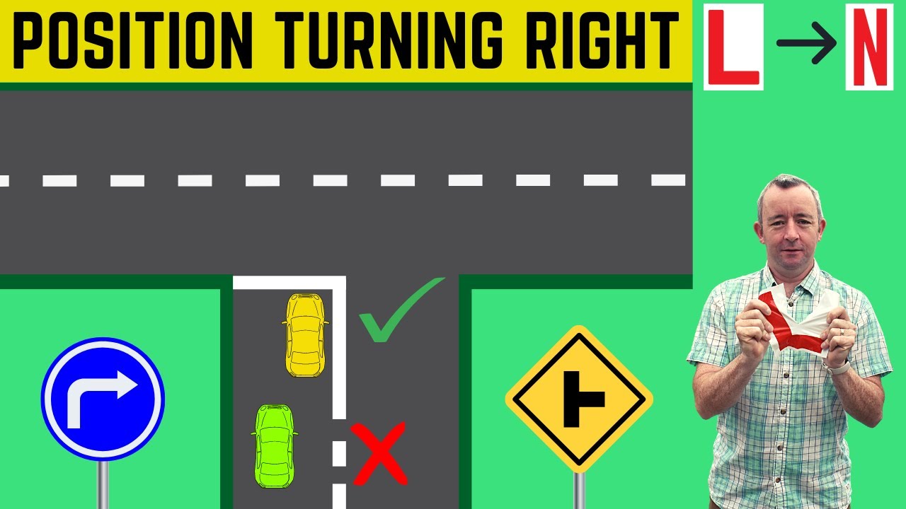 Position Turning Right and Yellow Box Driving Lesson