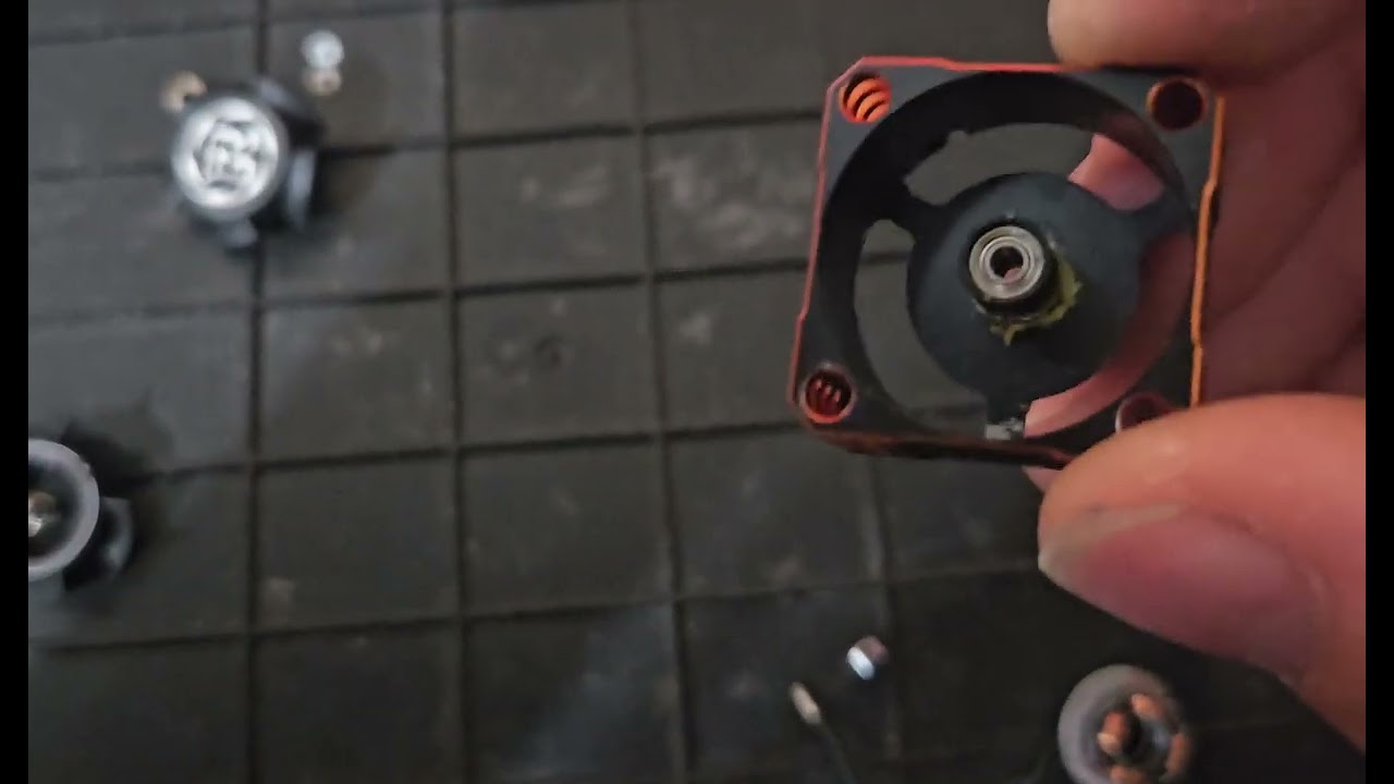 X1C hotend fan Aluminium housing upgrade