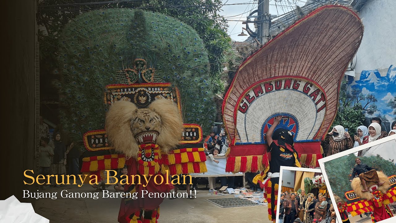 REOG PONOROGO CIPTAKAN KEKAKGUMAN TAMU UNDANGAN DAN MASYARAKAT PAMULANG!- Reog Ponorogo Gembong Gati