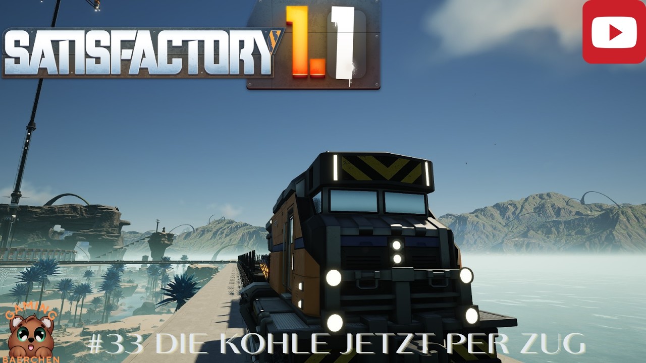 Satisfactory 🏗️ 33 Die Kohle jetzt per Zug