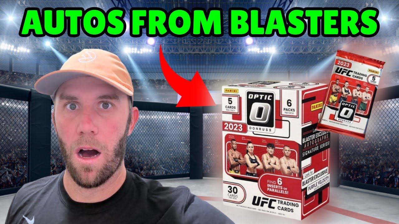 THESE BLASTERS ARE LOADED WITH AUTOS | 2023 UFC DONRUSS OPTIC BLASTER BOX