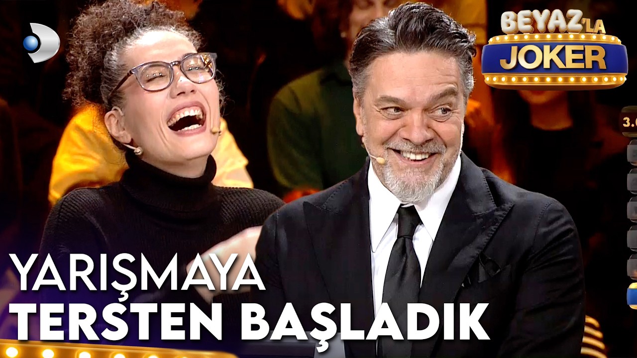 Elif Hanım Joker'de Tersten Yarışıyor - Beyaz'la Joker