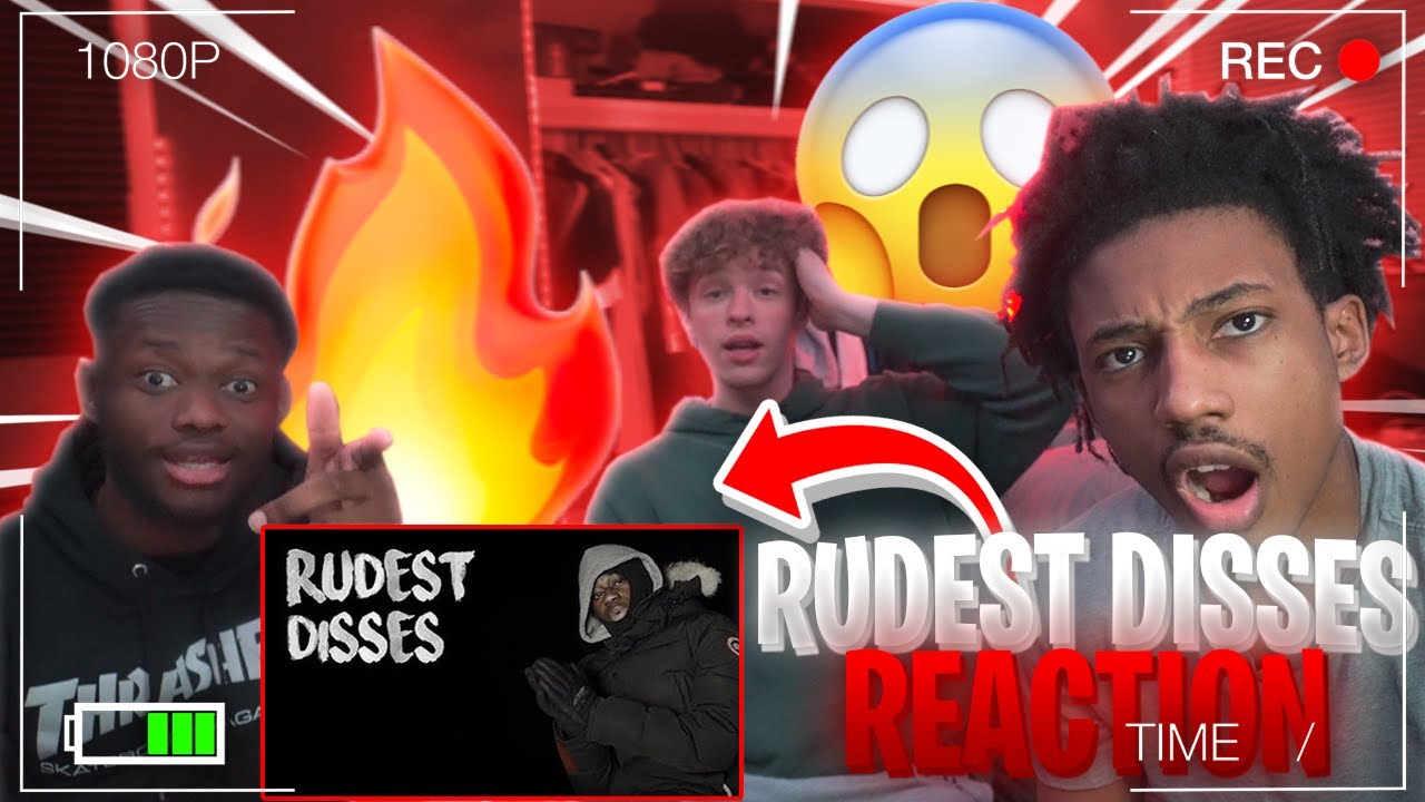 AMERICANS REACT TO RUDEST DISSES IN UK DRILL! (PT.2)