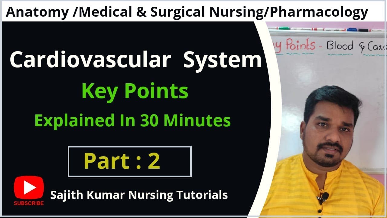 Cardiovascular System Key Points Explained In Malayalam