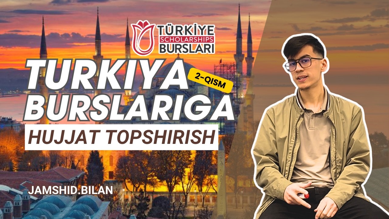 Qanday Turkiya Burslariga topshirish