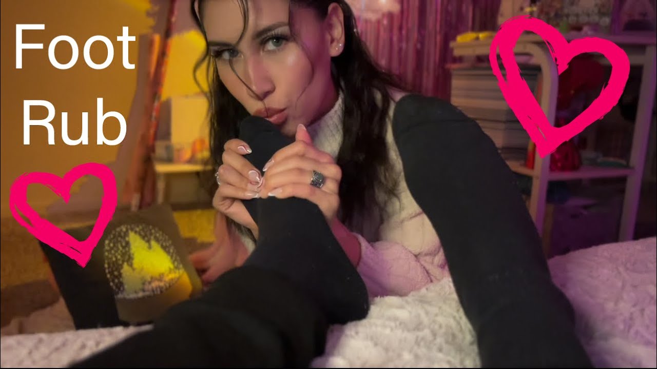 Hyper Realistic Bedside Girlfriend, ASMR Personal Attention , Foot Massage