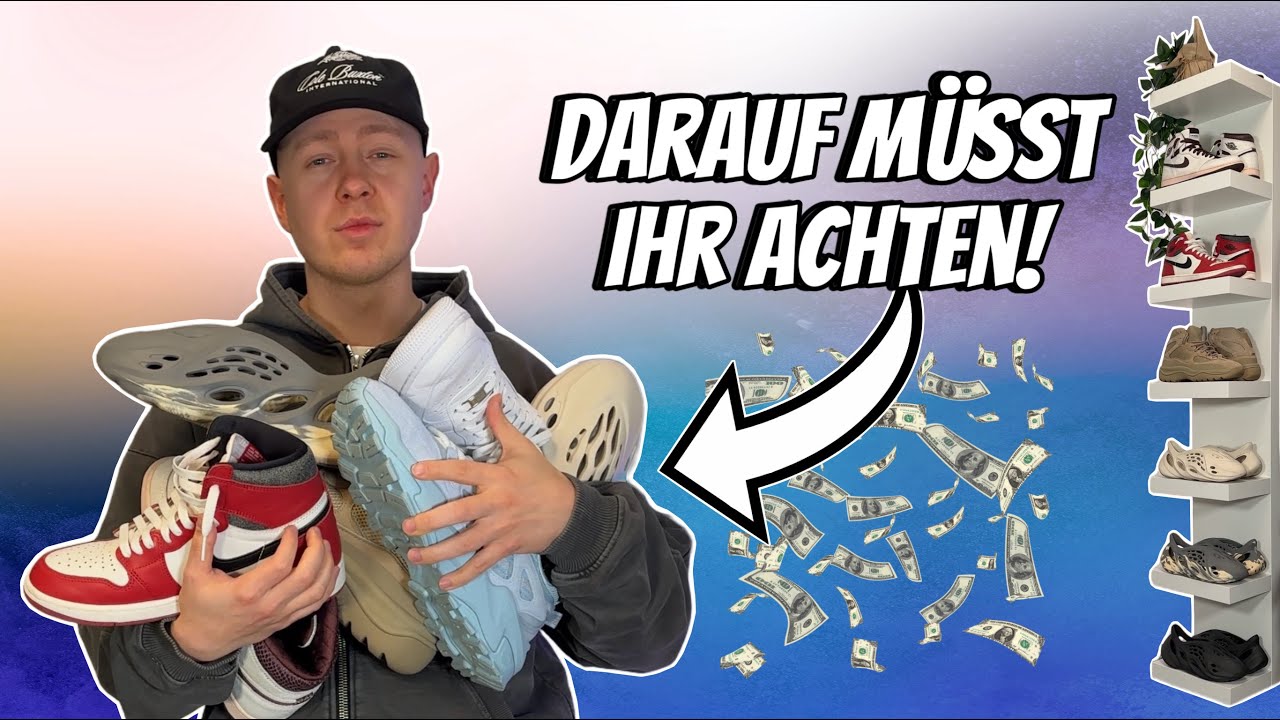 Diese 5 Tipps helfen DIR beim Aufbau deiner SNEAKER Collection 📖 | Julian