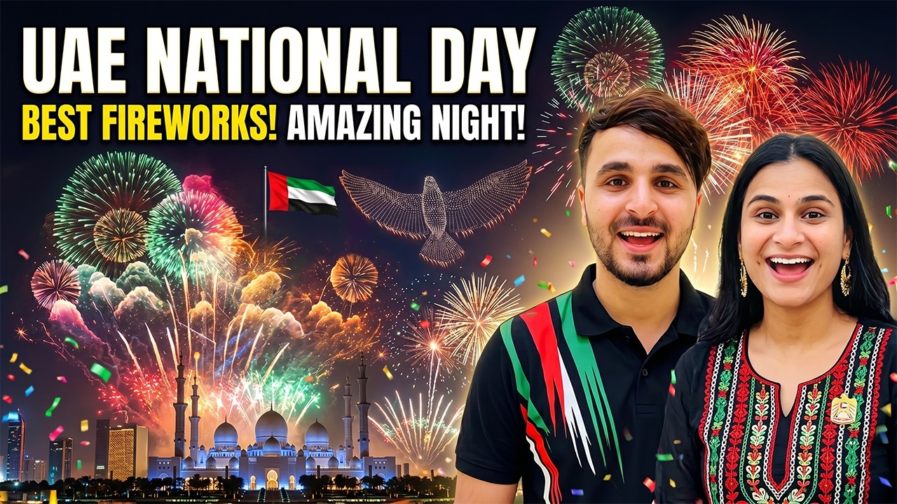 Abu Dhabi National Day: Full Fireworks & Drone Shows